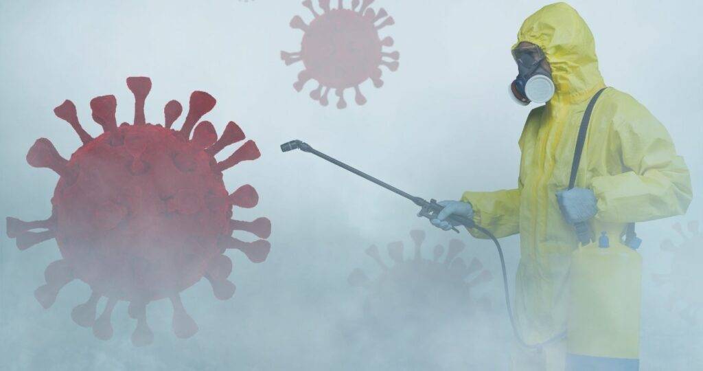 Desinfección de coronavirus