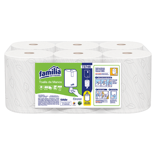 Toalla de papel para manos Familia