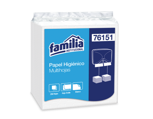 Papel Higiénico Multihojas Familia