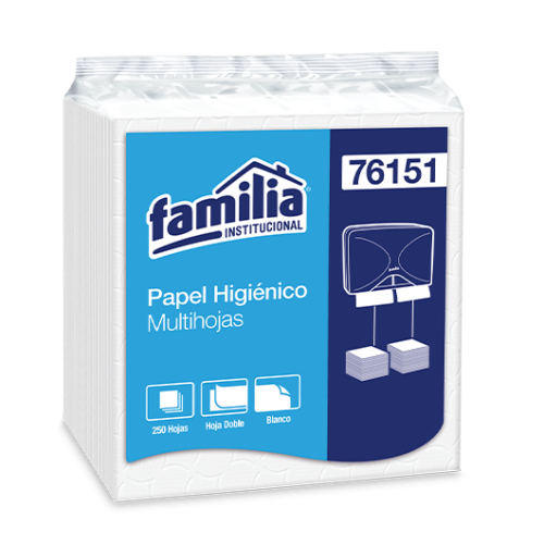 Papel Higiénico Multihojas Familia
