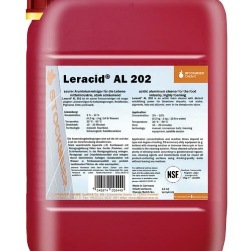Limpiador de aluminio Leracid AL 202 | Stockmeier