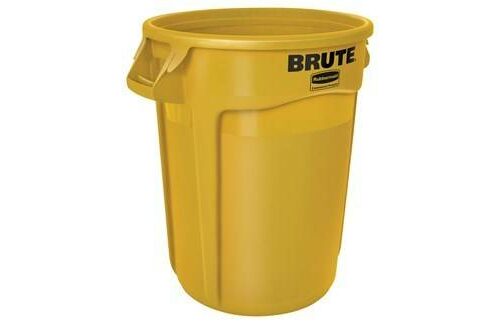 CONTENEDOR BRUTE SIN TAPA 32gal AMARILLO | Rubbermaid