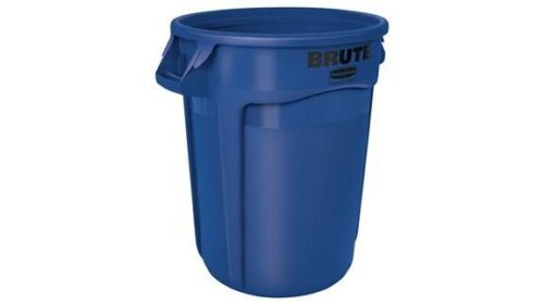 CONTENEDOR BRUTE SIN TAPA 32gal AZUL | Rubbermaid