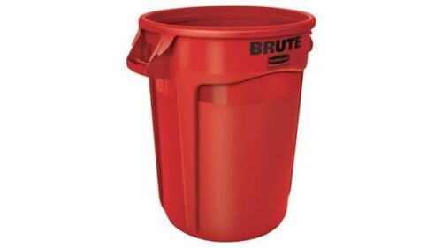 Contenedor Brute sin tapa 32 galones Rojo | Rubbermaid