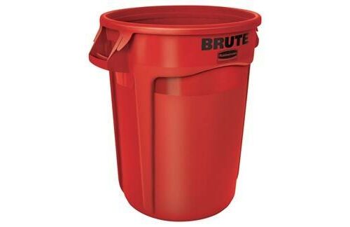 Contenedor Brute sin tapa 32 galones Rojo | Rubbermaid