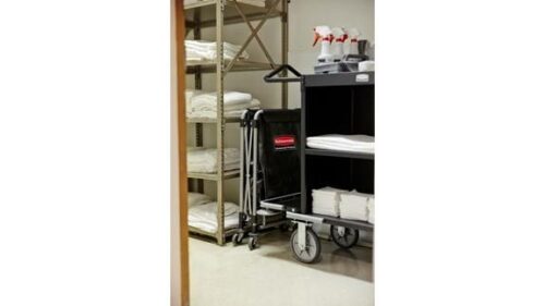Carro XCART para lavandería 220 lbs 4 Bolsillos | Rubbermaid