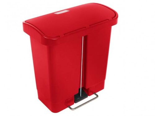 Contenedor con pedal de 15L Rojo | Rubbermaid