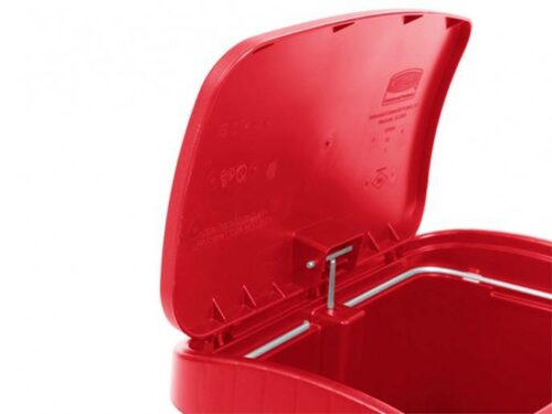 Contenedor con pedal de 15L Rojo | Rubbermaid