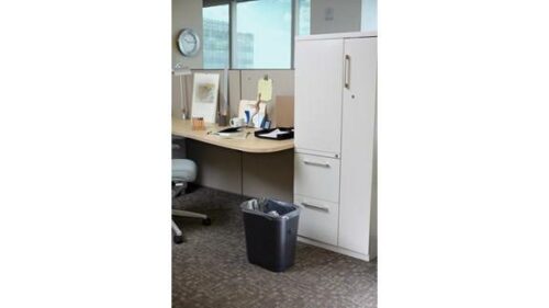 Tacho de basura gris 39 Litros | Rubbermaid