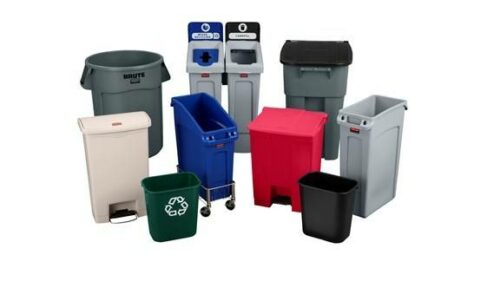 Tacho de basura azul 39 Litros | Rubbermaid