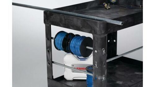CARRO DE SERVICIOS 2 NIVELES 500 LBS NEGRO | Rubbermaid