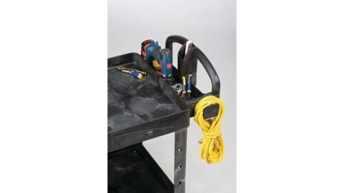 CARRO DE SERVICIOS 2 NIVELES 500 LBS NEGRO | Rubbermaid