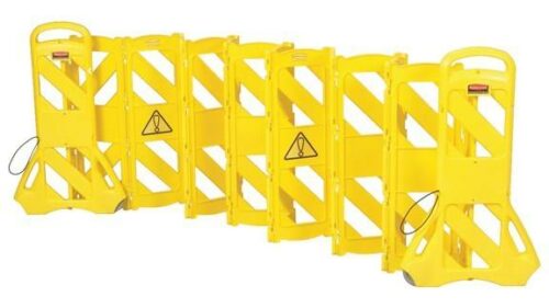 Barrera Móvil Amarilla 13ft | Rubbermaid