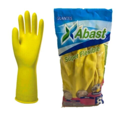 Guante de caucho calibre 20 Amarillo | Abast