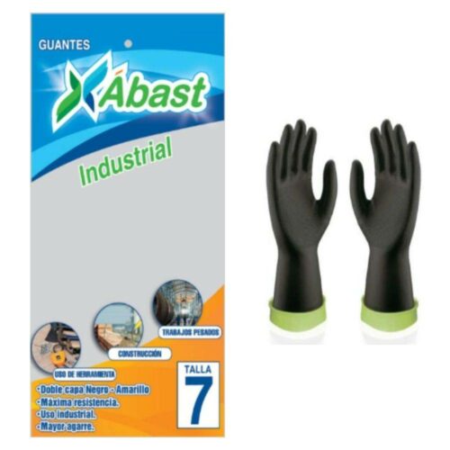 Guante de caucho calibre 35 Industrial | Abast