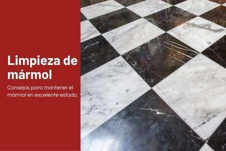 Consejos para limpiar mármol
